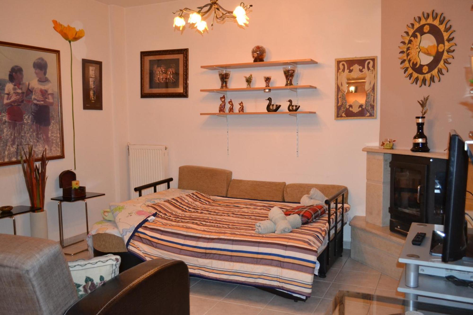 ネア・ミカニオーナVasiliki'S Cosy Houseアパートメント エクステリア 写真